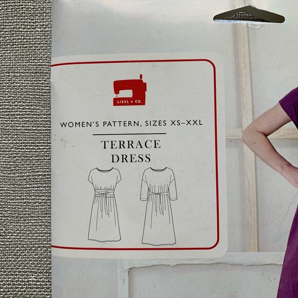 LIESL + CO. Terrace Dress Pattern Sewing NEW never used paper - Picture 2 of 6